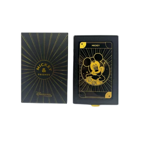 Carte à collectionner Mickey en verre Arribas Disney