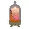 Bougie lumineuse sous cloche Belle Disney