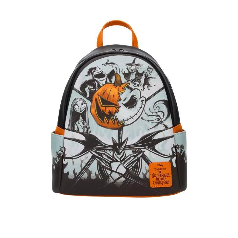 Sac à dos Pumpkin king friends l'étrange noël de Mr Jack LOUNGEFLY- Livraison 07/2025