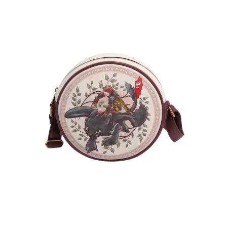 Sac à bandoulière Toothless & Hiccup Dragons LOUNGEFLY - Livraison 07/2025
