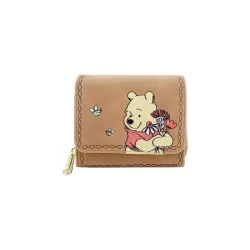 Portefeuille Floral brown...