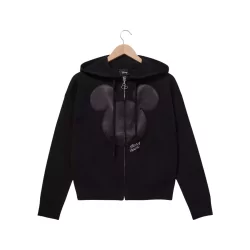 Sweat à capuche zippé en...