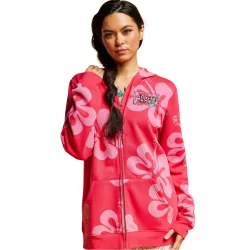 Sweat à capuche zippé Lilo Hibiscus Lilo & Stitch