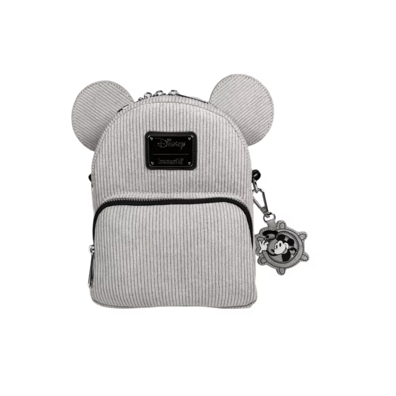 Sac à dos Steamboat Willie Corduroy Mickey Mouse LOUNGEFLY