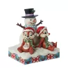 Figurine Tic & tac avec bonhomme de neige Disney traditions 6015006