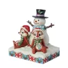 Figurine Tic & tac avec bonhomme de neige Disney traditions 6015006
