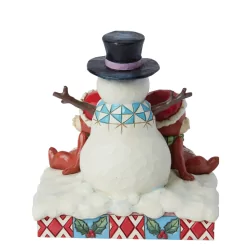 Figurine Tic & tac avec bonhomme de neige Disney traditions 6015006