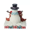 Figurine Tic & tac avec bonhomme de neige Disney traditions 6015006