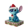 Figurine Stitch & scrump en père noël Disney traditions 6015007