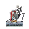 Figurine Jack & Sally sur pierre tombale Disney traditions 6016594