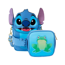 Sac Bandoulière Camping Lilo et Stitch Loungefly