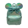 Sac à dos glitter sparkle green Minnie Mouse LOUNGEFLY - Livraison 07/2025