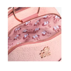 Sac à dos Debossed Minnie Mouse LOUNGEFLY - Livraison 07/2025