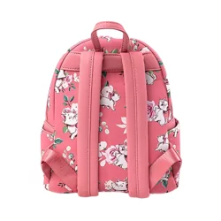 Sac à dos Marie pink floral Les aristochats LOUNGEFLY