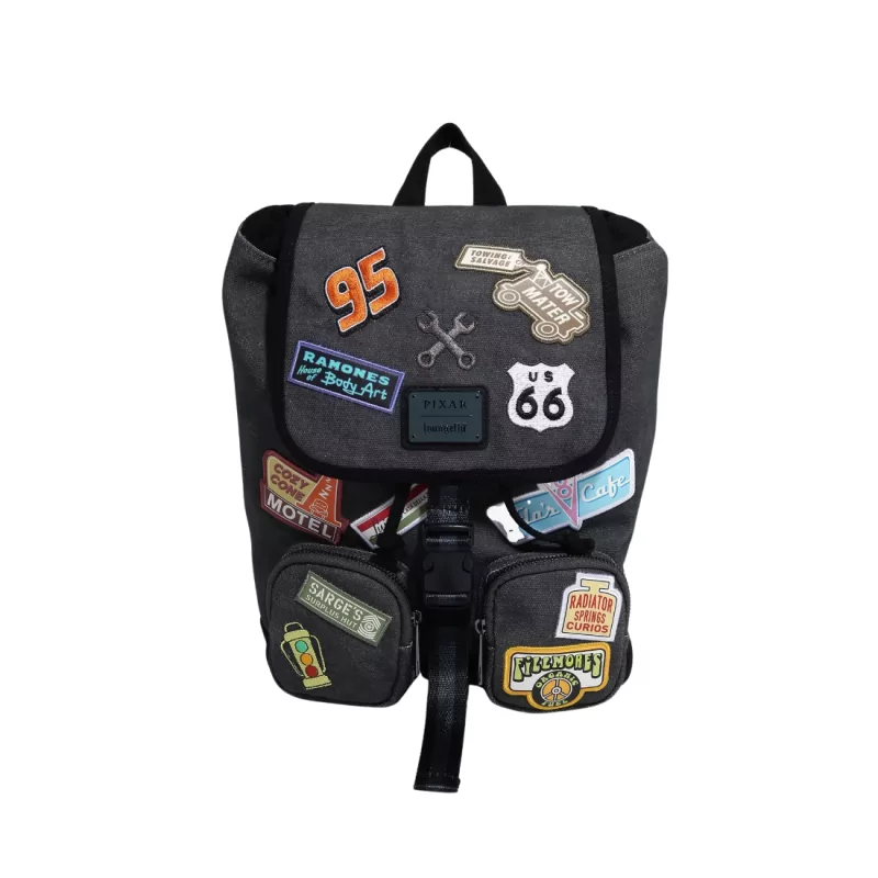 Sac à dos Radiator springs patches Cars LOUNGEFLY - Livraison 07/2025
