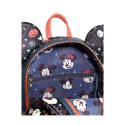 Sac à dos halloween ears glow Mickey & Minnie LOUNGEFLY - Livraison 08/2025