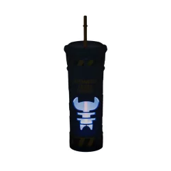 Gobelet Stitch lumineux avec paille disney