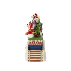 Figurine train de noël Mickey & ses amis Disney traditions 6014996