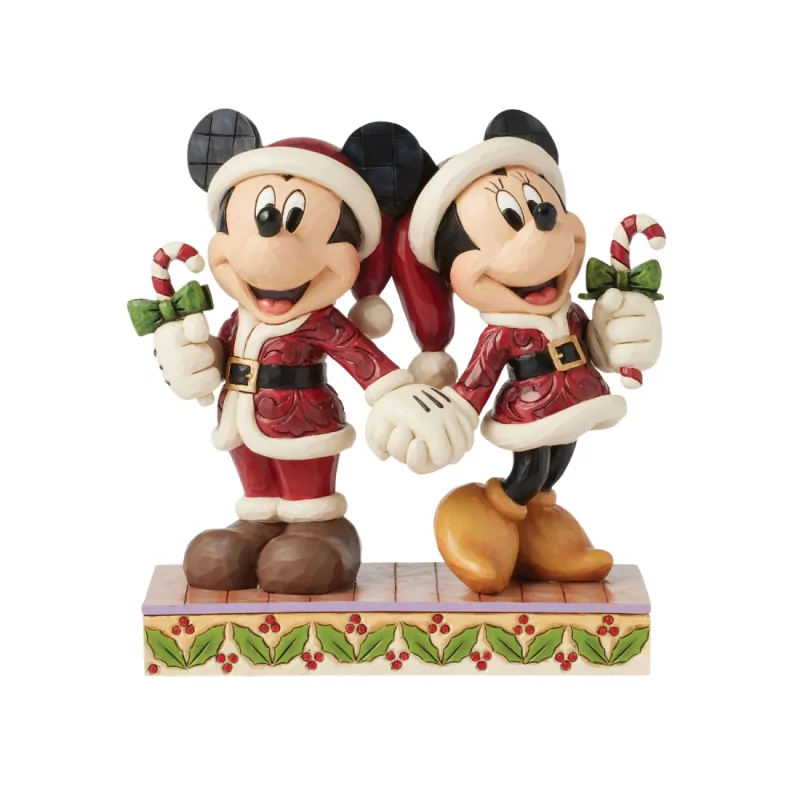 Figurine cannes à sucre Mickey & minnie Disney traditions 6016882