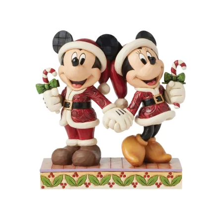 Figurine cannes à sucre Mickey & minnie Disney traditions 6016882