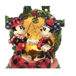 Figurine Diorama LED Mickey & Minnie Disney traditions 6016880