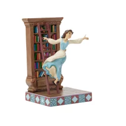 Figurine Belle dans sa bibliothèque Disney traditions 6016894