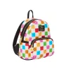 Sac à dos checkered colorfull Mickey Mouse and friends LOUNGEFLY - Livraison 09/2025
