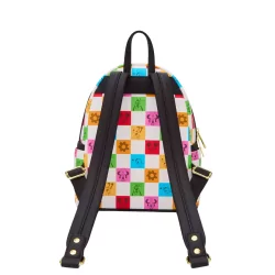 Sac à dos checkered colorfull Mickey Mouse and friends LOUNGEFLY - Livraison 09/2025