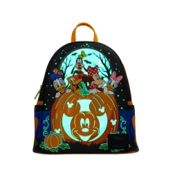 Sac à dos halloween pumpkin Mickey and friends LOUNGEFLY - Livraison 08/2025