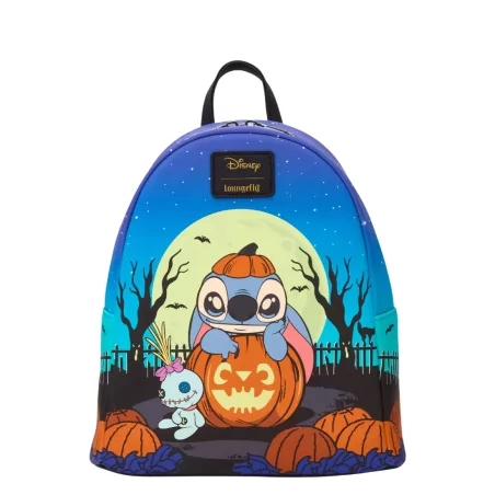 Sac à dos pumpkin Stitch LOUNGEFLY - Livraison 08/2025