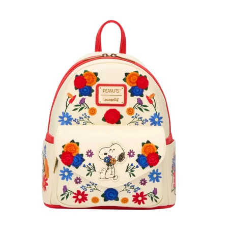 Sac à dos peanuts floral Snoopy LOUNGEFLY - Livraison 07/2025