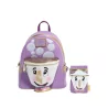 Porte cartes Zip figural La belle & la bête LOUNGEFLY - Livraison 08/2025