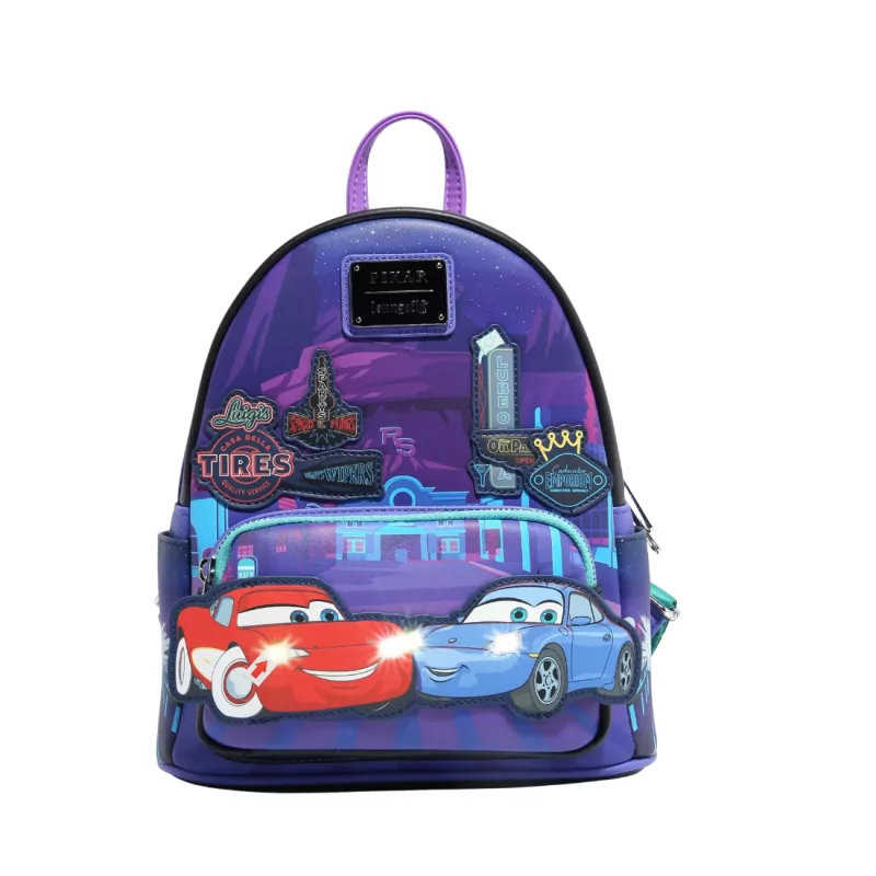 Sac à dos McQueen & Sally nighttime Cars LOUNGEFLY