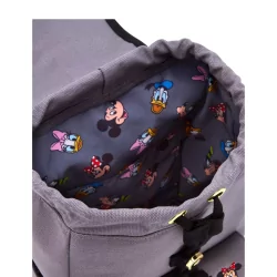 Sac à dos embroidered canvas Mickey and friends LOUNGEFLY - Livraison 08/2025