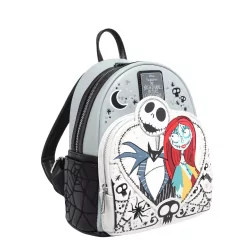 Sac à dos Jack & Sally heart l'étrange noël de Mr Jack LOUNGEFLY - Livraison 08/2025
