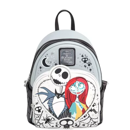 Sac à dos Jack & Sally heart l'étrange noël de Mr Jack LOUNGEFLY - Livraison 08/2025