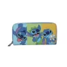 Portefeuille Jaase colorblock Stitch LOUNGEFLY - Livraison 07/2025