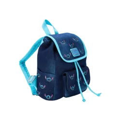Sac à dos embroidered denim Lilo & Stitch LOUNGEFLY - Livraison 08/2025
