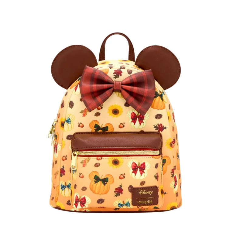 Sac à dos fall pumpkin Minnie Mouse LOUNGEFLY - Livraison 08/2025