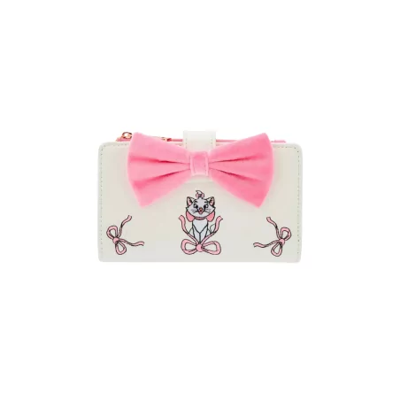 Portefeuille Marie velvet bow Les Aristochats LOUNGEFLY - Livraison 08/2025