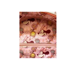Sac à dos pink rose metallic Minnie Mouse LOUNGEFLY