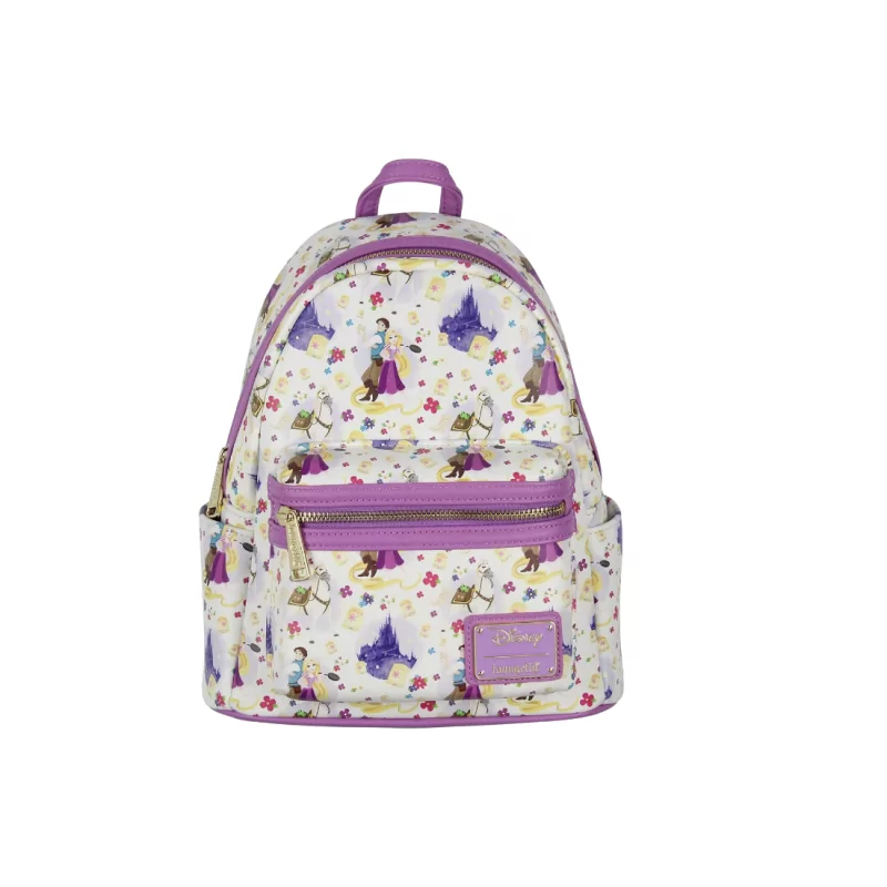 Sac à dos Raiponce, Flynn & Maximus AOP LOUNGEFLY