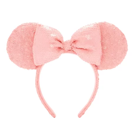 Ears sequins rose Minnie Mouse Disney