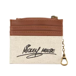 Porte cartes en toile Mickey Disney
