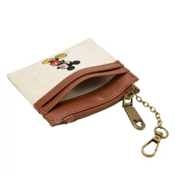 Porte cartes en toile Mickey Disney