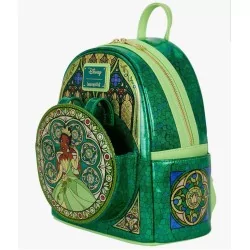 Sac à dos Princess Stained Glass Collection Tiana LOUNGEFLY - Livraison 12/2025