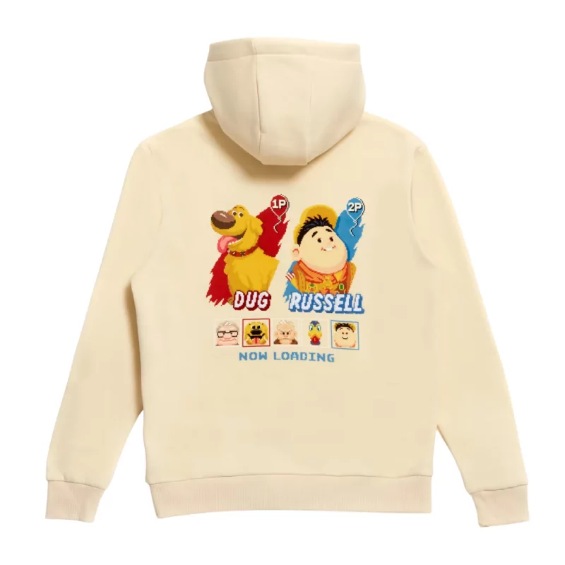 Sweatshirt Là Haut à capuche Disney