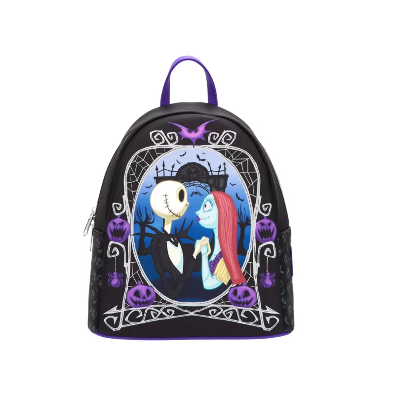 Sac à dos Pumpkin frame Jack & Sally LOUNGEFLY