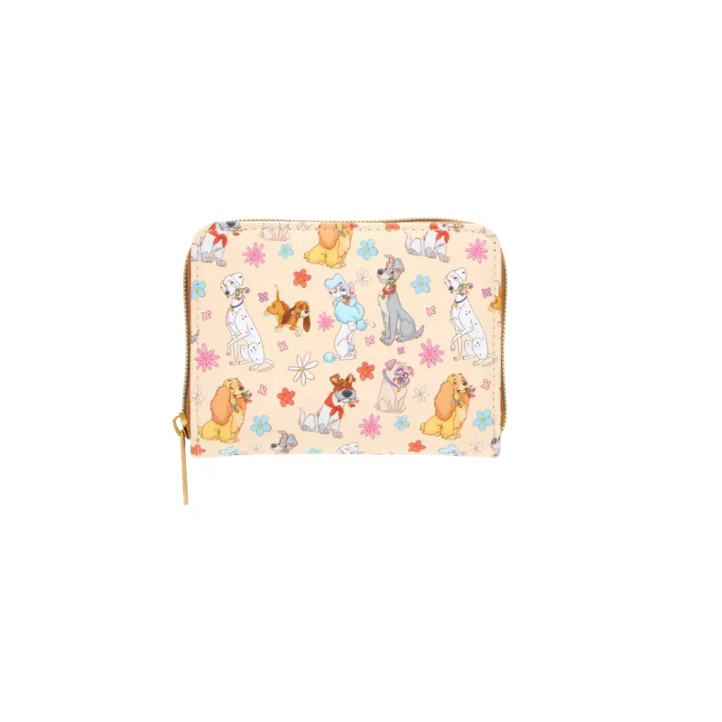 Portefeuille disney dogs floral LOUNGEFLY - Livraison 10/2025