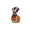 Figurine citrouille Led Mickey & Minnie squelettes disney traditions 6016596